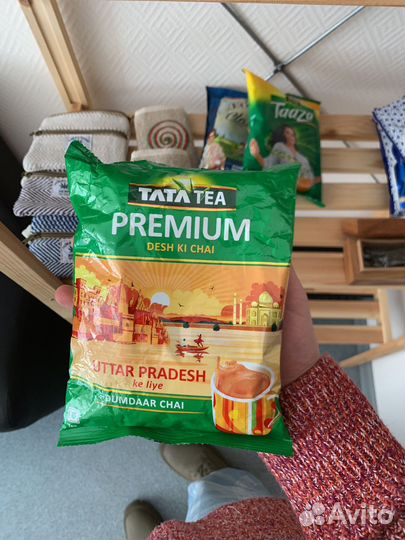 Черный чай премиум tata tea, 250 грамм