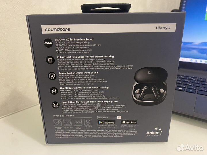 Наушники Anker soundcore liberty 4 Black
