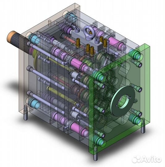 3д моделирование. 3D изделия. Пресс-формы