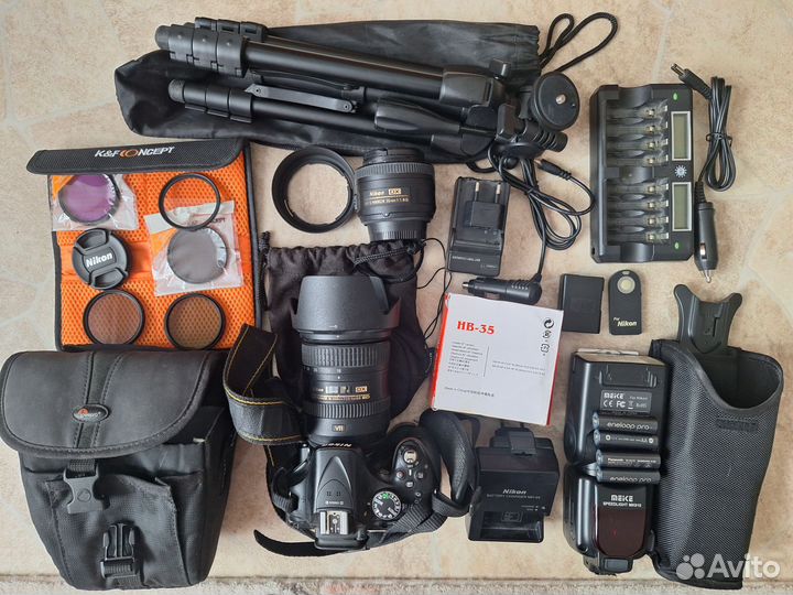 Nikon D5200 и аксессуары