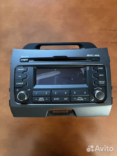 Новая штатная автомагнитола Kia Sportage 3