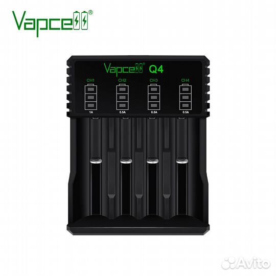 Зарядное устройство Vapcell Q4, универсальное