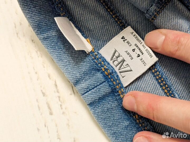 Джинсы Zara 74 для девочки
