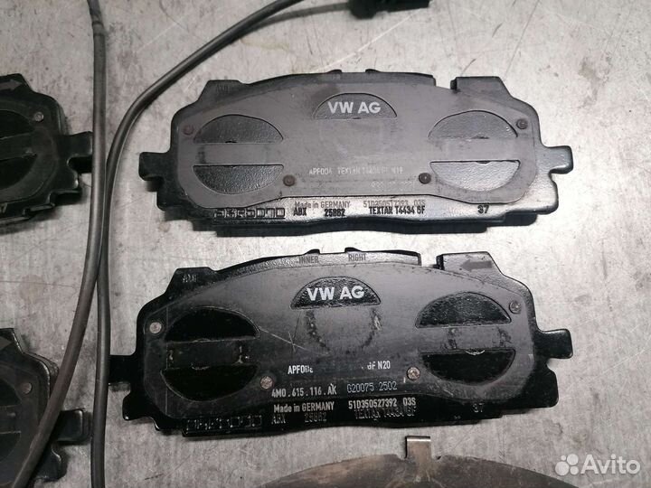 Тормозные колодки audi q7 4m