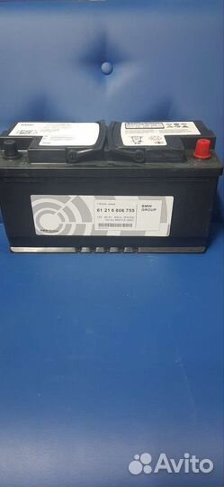 Оригинальная акк.батарея BMW AGM 92 AH 850 A 12