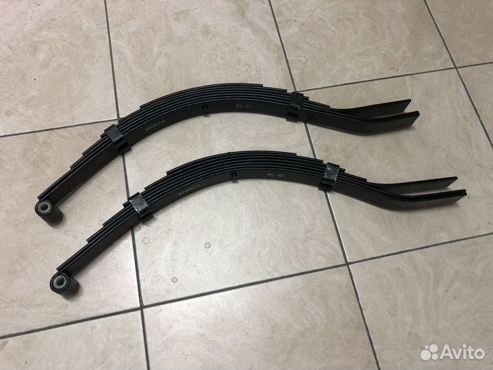 Рессоры AL-KO 7-и листовые комплект 2шт