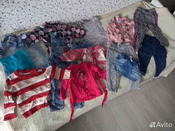Вещи на девочку 80-92