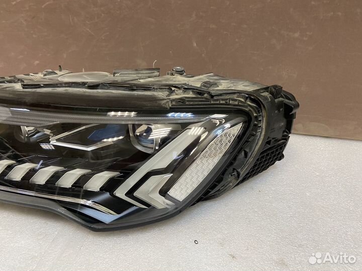 Левая фара на Audi Q7 laser рест оригинал б/у