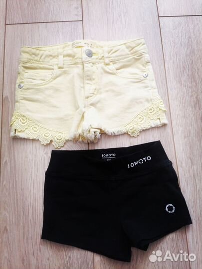 Комплект шорт для девочки 104 размер