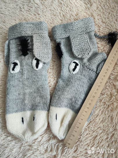 Носки вязанные, ручная работа