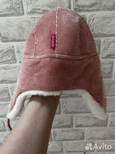 Шапка ушанка для девочки 50