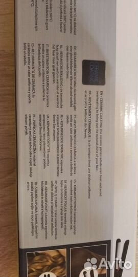 Плойка новая для волос Rowenta