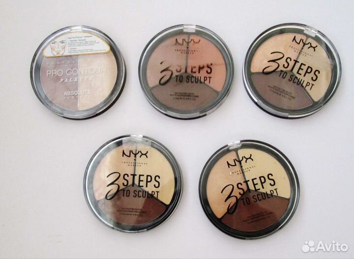 Скульптурирующая палетка для лица пакетом