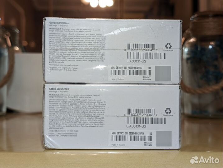 Chromecast with Google TV HD