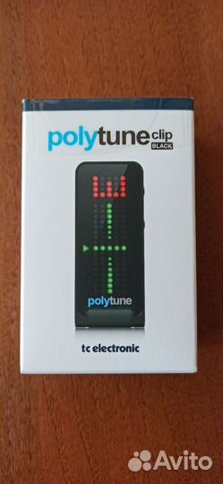 Тюнер TC electronic PolyTune Clip Black