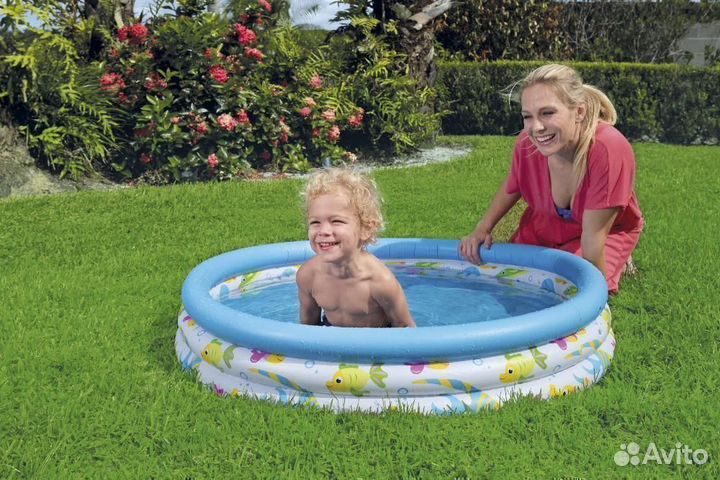 Детский надувной бассейн 102 х 25 см 