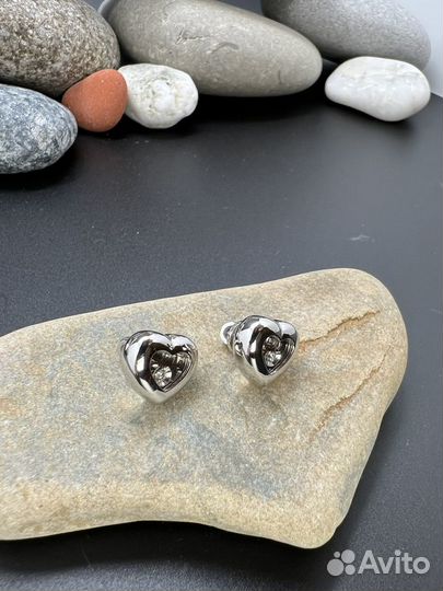 Золотые серьги шопард