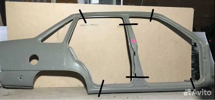 Крыло заднее / стойка / порог Nexia