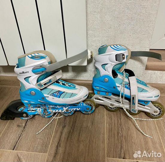 Ролики раздвижные на размер 36.5 - 42 см