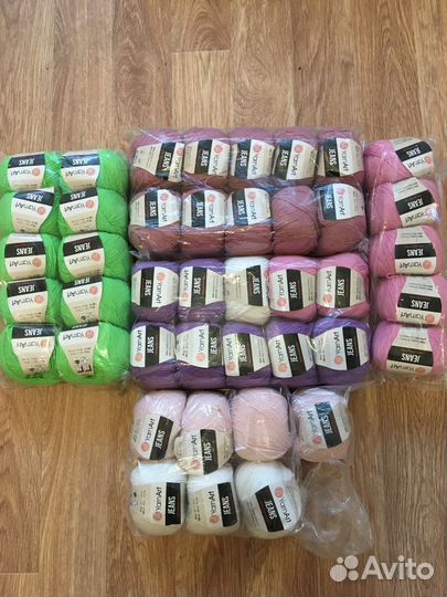 Пряжа yarnart jeans