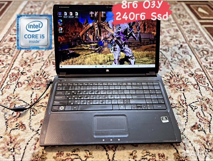 Мощный Ноутбук Core i5/8гб/240гб ssd