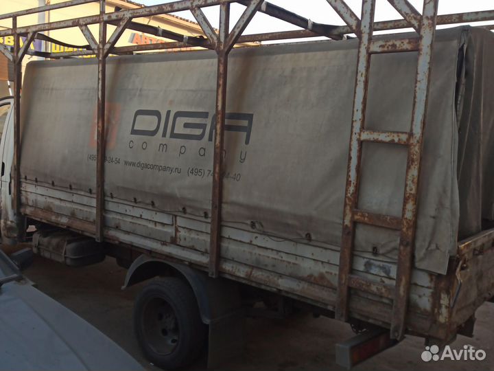 ГАЗ ГАЗель 3302 2.4 МТ, 2006, 204 000 км