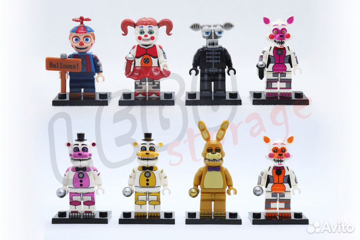 Lego Аниматроники фнаф fnaf