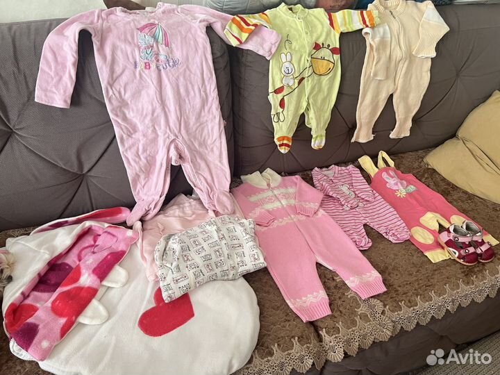 Вещи пакетом на девочку