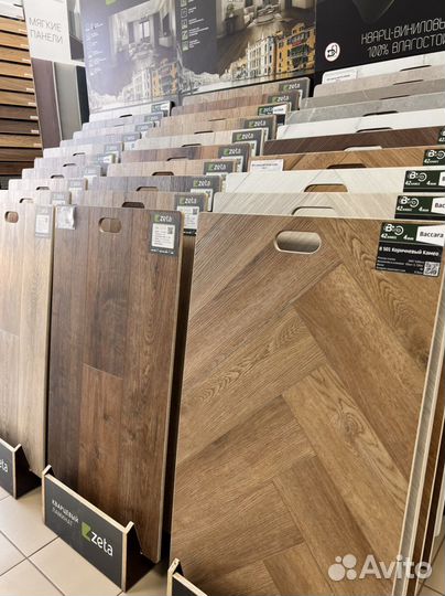 Кварцвинил ламинат паркет