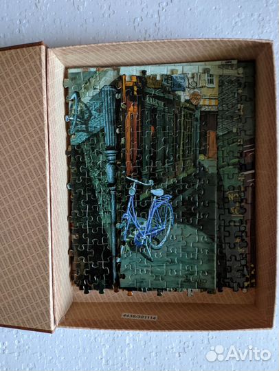 Пазл Art Puzzle серия Wood. Cafe Leon. 1000