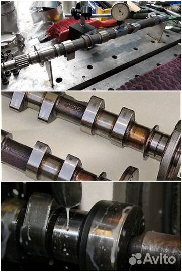 Кулачки и шейки распределительных валов двс