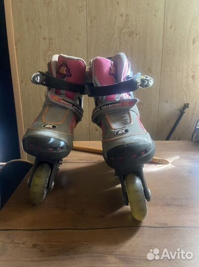 Роликовые коньки детские раздвижные