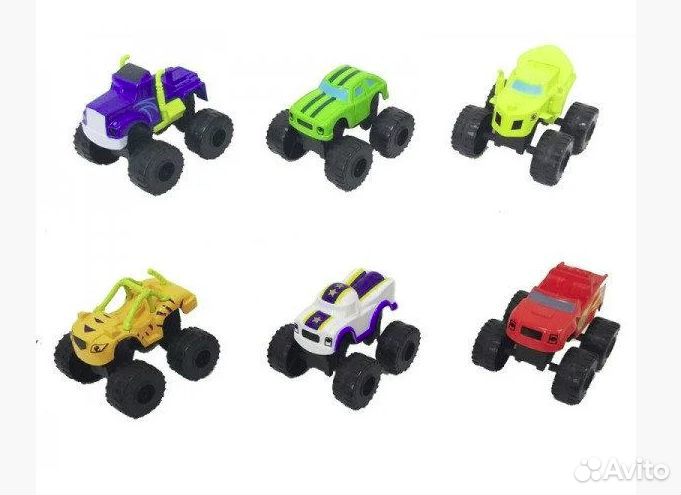 Вспыш набор 6 машинок