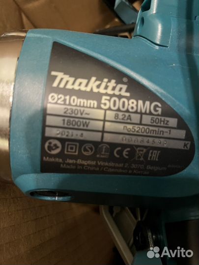 Циркулярная пила makita 5008MG оригинал новая