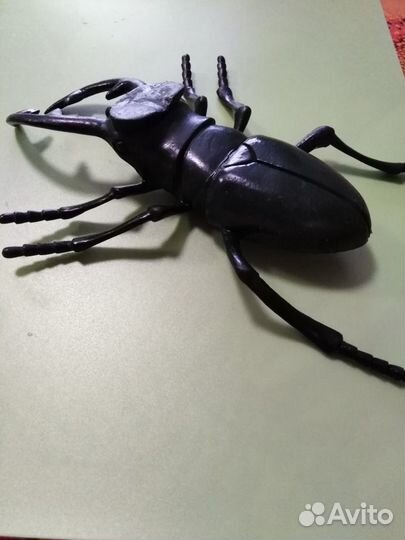 Интерьерный Жук - олень эластомер (игрушка)