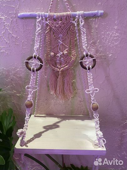 Подвесная полка для цветов