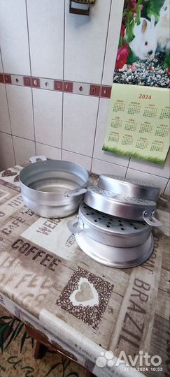 Мантоварка алюминиевая бу