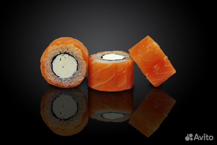 Готовое меню для доставки роллов и пиццы