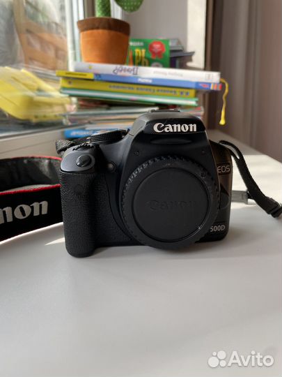 Зеркальный фотоаппарат canon 500d body