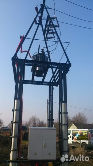 Монтаж трансформаторных подстанций тп, мтп, стп