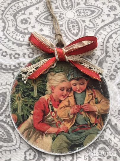 Елочные игрушки Винтажные