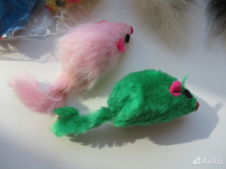 Игрушки для кошки - мышки и хвостики