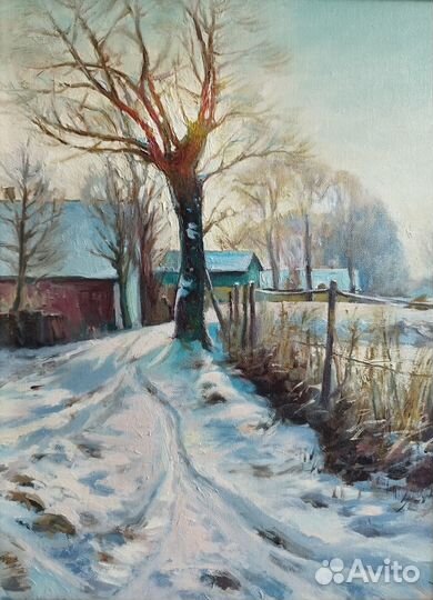 Картина маслом- 