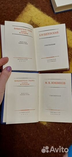 Библиотека поэта малая серия