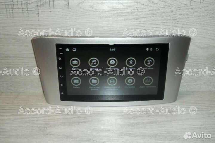 Магнитола на Toyota Avensis Android 2003-2008г