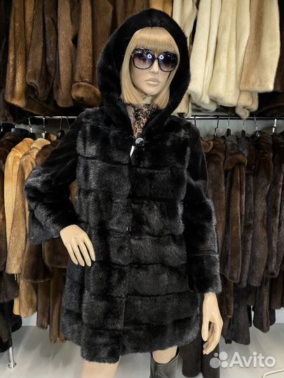 De La Manie. Kopenhagen fur. Полушубок из норки 48