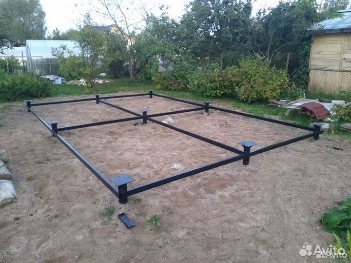 Винтовые сваи под ключ Фундамент на винтовых сваях