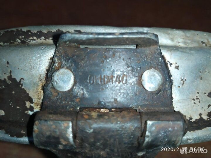 Крышка и зацепы от котелка немецкого солдата. Лот