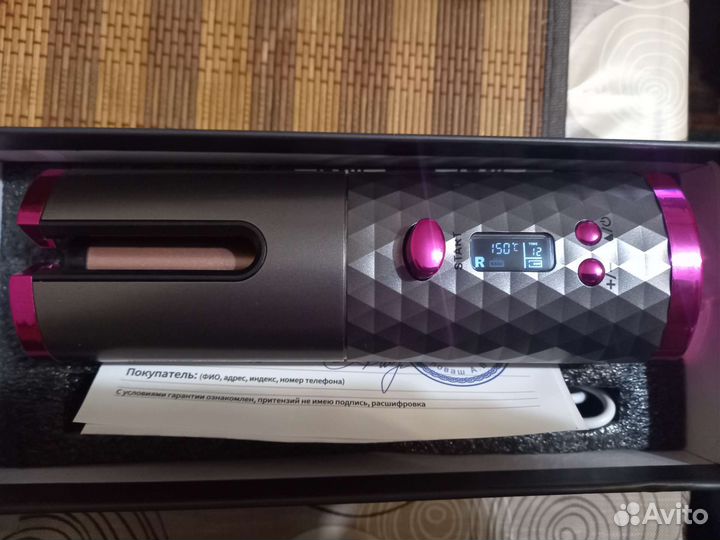 Стайлер (плойка) беспроводной для волос