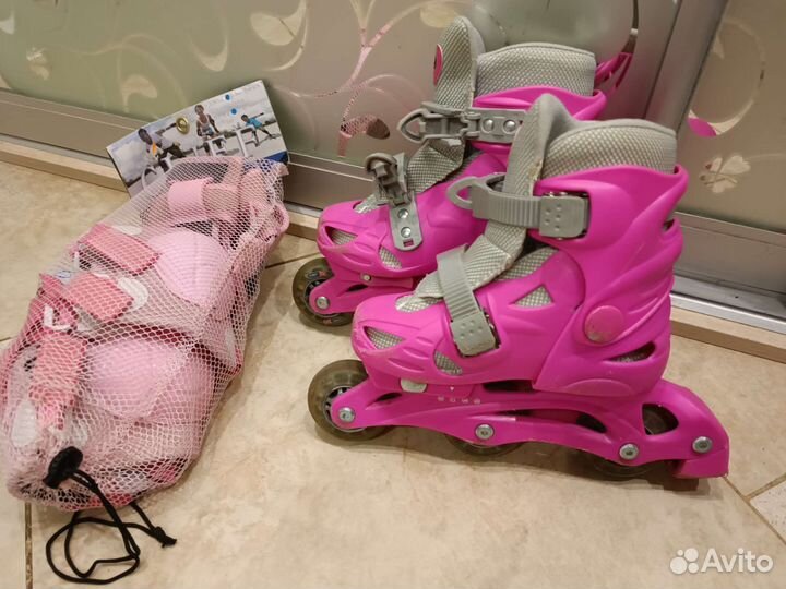 Детские ролики и защита